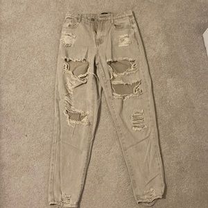 missguided riot mom jeans high waisted